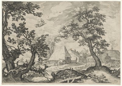 绑架甘尼米的景观 作者 亚伯拉罕·布洛玛特（Abraham Bloemaert）