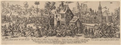 乡村博览会 作者 Jan Theodor de Bry 在 Sebald Beham 之后