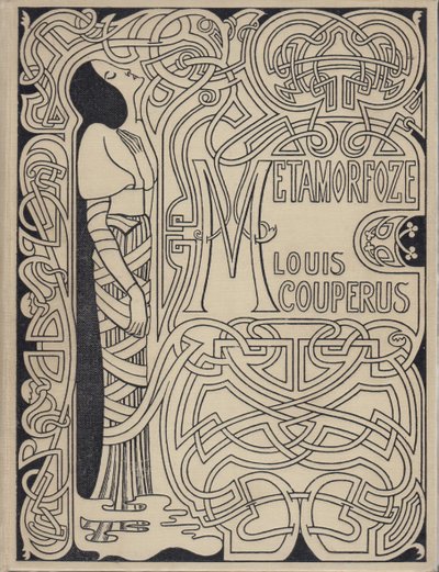 封面设计Metamorfoze，路易斯·库珀鲁斯（Louis Couperus），1897年。 作者 扬·图洛普