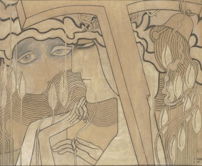 欲望和满足感，1893年 作者 扬·图洛普