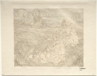 网路改良主义者（Net Menders），1899年。 作者 扬·图洛普