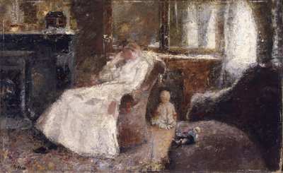 白衣女子 作者 Jan Toorop