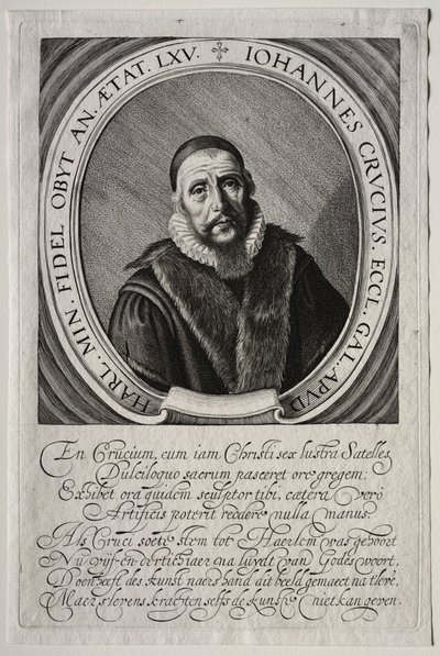 约翰·克鲁斯（Johannes Crucius）。 作者 扬·范·德·韦尔德