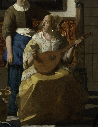 情书，c.1669-70 作者 扬·维米尔·范·代尔夫特