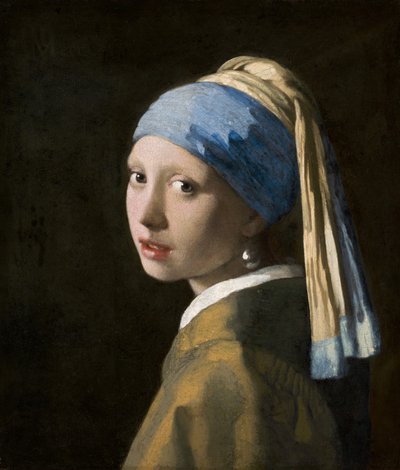戴珍珠耳环的女孩 作者 Jan Vermeer van Delft