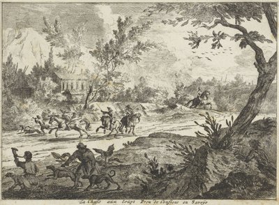 萨瓦省康弗朗斯附近的猎狼活动
La Chasse aux Loups Prez de Conflans en Savoie（物体上的标题）
萨瓦的面孔（系列标题） 作者 扬·文森茨。范德文