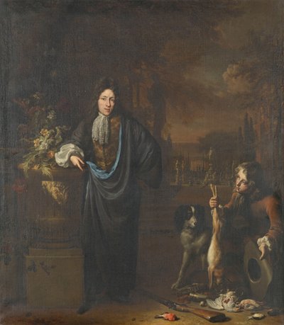 西尔维斯特·范·通厄伦的肖像 作者 Jan Baptist Weenix