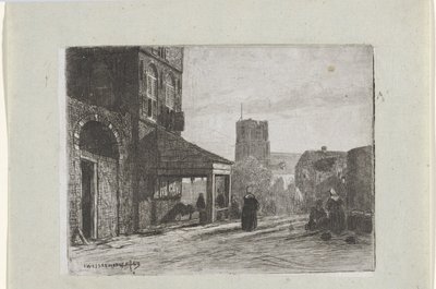 Woudrichem Sint-Martinus 教堂景观 作者 扬·魏森布鲁赫