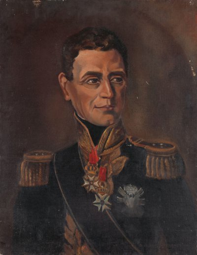 琼凯尔·扬·威廉·詹森斯 (1762-1838)。 总督 (1811-12) 作者 Jan Willem Pieneman（复制后）