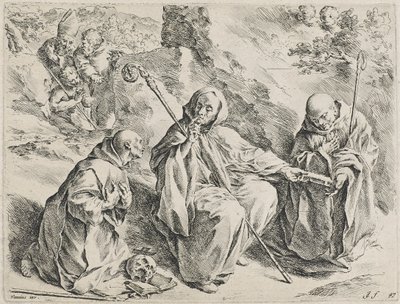 圣布鲁诺（蚀刻画 作者 扬·德·比绍普（Jan de Bisschop）
