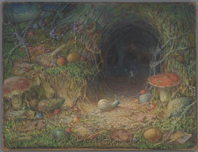 老树下 作者 Jan de Boer（艺术家签名）