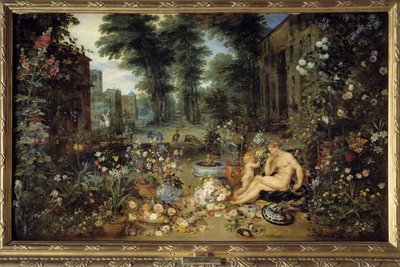 闻。 Jan I Brueghel Dit De Velours (1568-1625) 绘画的五种感官的寓言 作者 简·布鲁格尔·扬