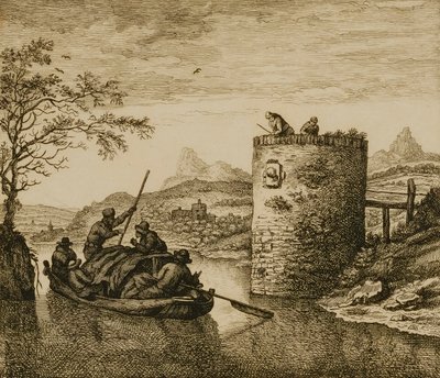 La Barque 作者 扬·范·阿尔梅洛文