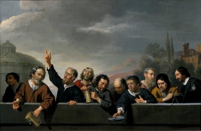 乌得勒支圣乔布斯加斯图斯的居民肖像 作者 扬·范·比耶勒特（Jan van Bijlert）