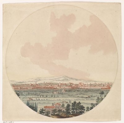 罗马城及周边乡村美景 作者 Jan van Call (I) (可能)