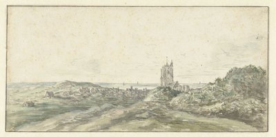 滨海埃格蒙德景观 作者 Aelbert Cuyp（拒绝归因）