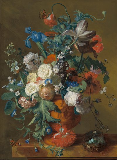 瓮中之花 作者 扬·范·休森（Jan van Huysum）