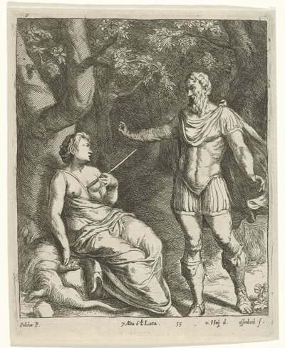 Cephalus 和 Procris 作者 Jan van Ossenbeeck
