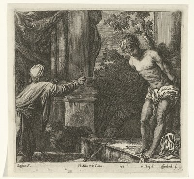 圣塞巴斯蒂安殉难 作者 哈科波·巴萨诺（Jacopo Bassano）