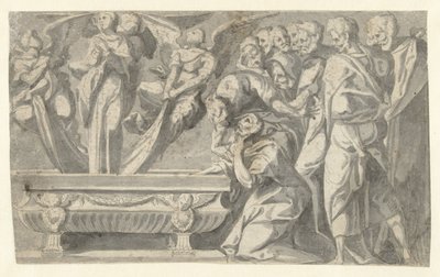 玛利亚升天 作者 Jan van Scorel (圈子)