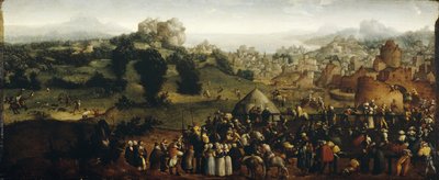 1519-20年与比赛和猎人共舞 作者 扬·范·斯柯（Jan van Scorel）