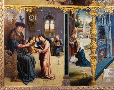 圣奥古斯丁祭坛 作者 扬·范·斯柯（Jan van Scorel）