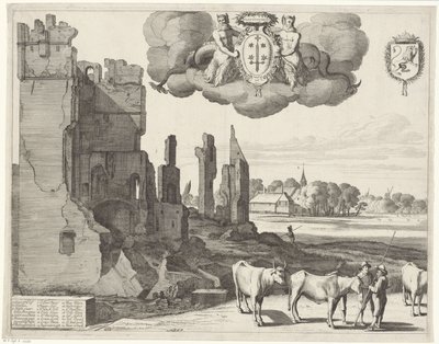 哈勒姆景观（左页）
哈勒姆 作者 Reinier Ottens (I) 和 Josua