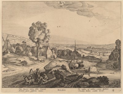 七月 作者 Jan van de Velde II