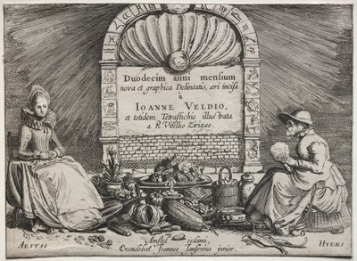 十二个月 作者 Jan van de Velde II