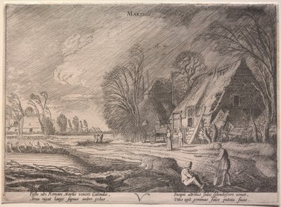 十二个月三月 作者 Jan van de Velde II