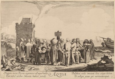 水处理 作者 在 Willem Buytewech 之后的 Jan van de Velde II