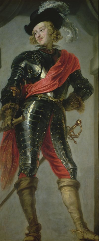 红衣主教Infante Ferdinand（1609-41）西班牙荷兰总督，1635年 作者 扬·范登·霍克