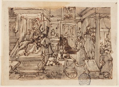 极度圣餐 作者 Jan van der Straet, called Stradanus
