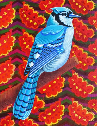 Blue Jay，2016， 作者 简·塔特斯菲尔德