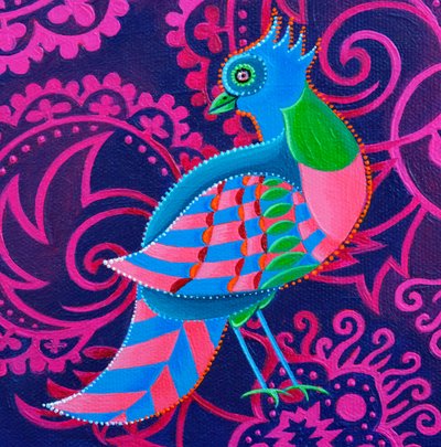 Chequered Bird, 2019 作者 简·塔特斯菲尔德