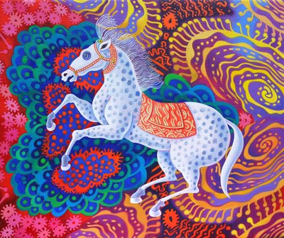 Circus Horse，2016， 作者 简·塔特斯菲尔德