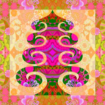 Tree in pink, 2020 作者 简·塔特斯菲尔德