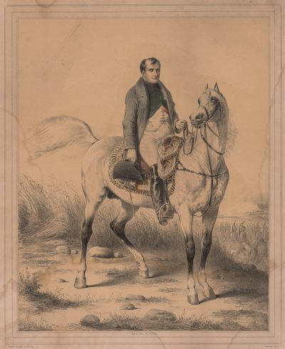 拿破仑，1841年。 作者 珍妮特·兰格