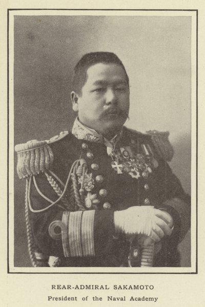 海军学院院长坂本少将 作者 日本摄影师
