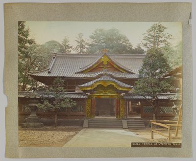 日本东京宇野寺(手绘黑白照片) 作者 日本摄影师
