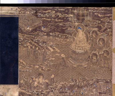 莲花经手卷前奏曲缩影 作者 日本学校