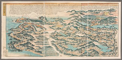 东海道全景大地图 作者 日本学校