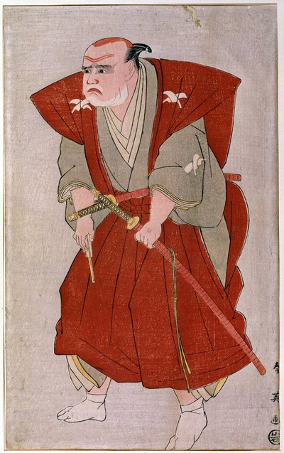 19 世纪的戏剧演员日本版画。 巴黎，吉美博物馆，亚洲艺术博物馆 作者 日本学校