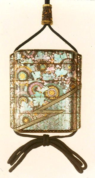 Inro手提箱，江户时代（1603-1867）（漆） 作者 日本学校