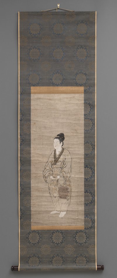 Kakemono, koyambirira kwa zaka za zana la 19 作者 日本学校