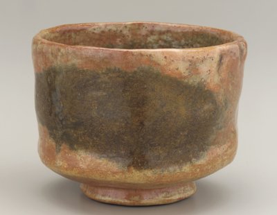 低圆柱形茶碗，京都，京都府，江户时代，19世纪上半叶（陶瓷） 作者 日本学校