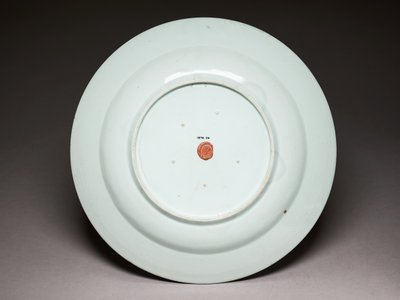 盘子，江户时代 作者 日本学校