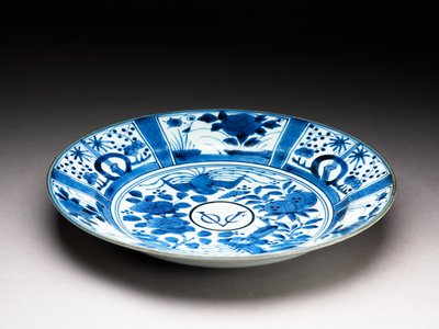 盘子，江户时代 作者 日本学校