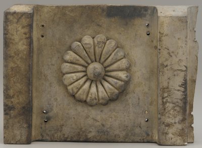 屋顶瓦，江户时代，19世纪末 -  19世纪末（陶瓷） 作者 日本学校