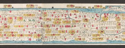 日本道路地图的一部分。 

Dai Nihon koku junro meiki daisei。[清晰细微的日本公路地图] 1850 年 作者 日本学校